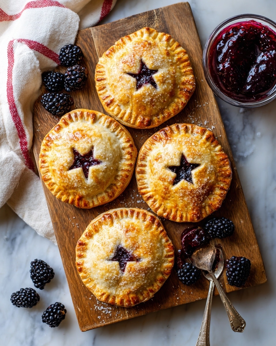 Fresh Blackberry Hand Pies Recipe