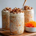 Carrot Cake Overnight Oats Recipe