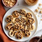 Frozen Banana Snickers Bites Recipe