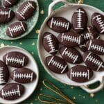 One-Bowl Mini Football Brownies Recipe