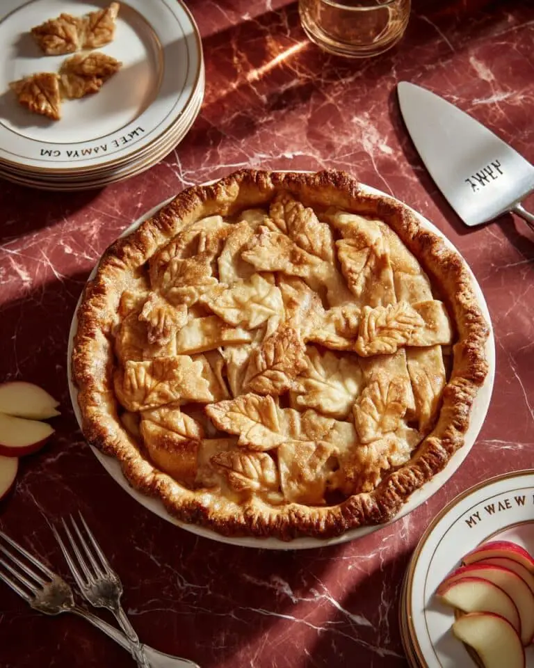 Apple Pie with Canned Filling and Lattice Crust Recipe