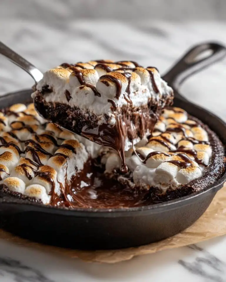 Chocolate Chip Marshmallow Skillet Cookies Recipe