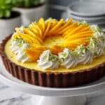 Mango Tart with Biscoff Crust and Coconut Recipe