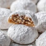 Hojicha Snowball Cookies Recipe