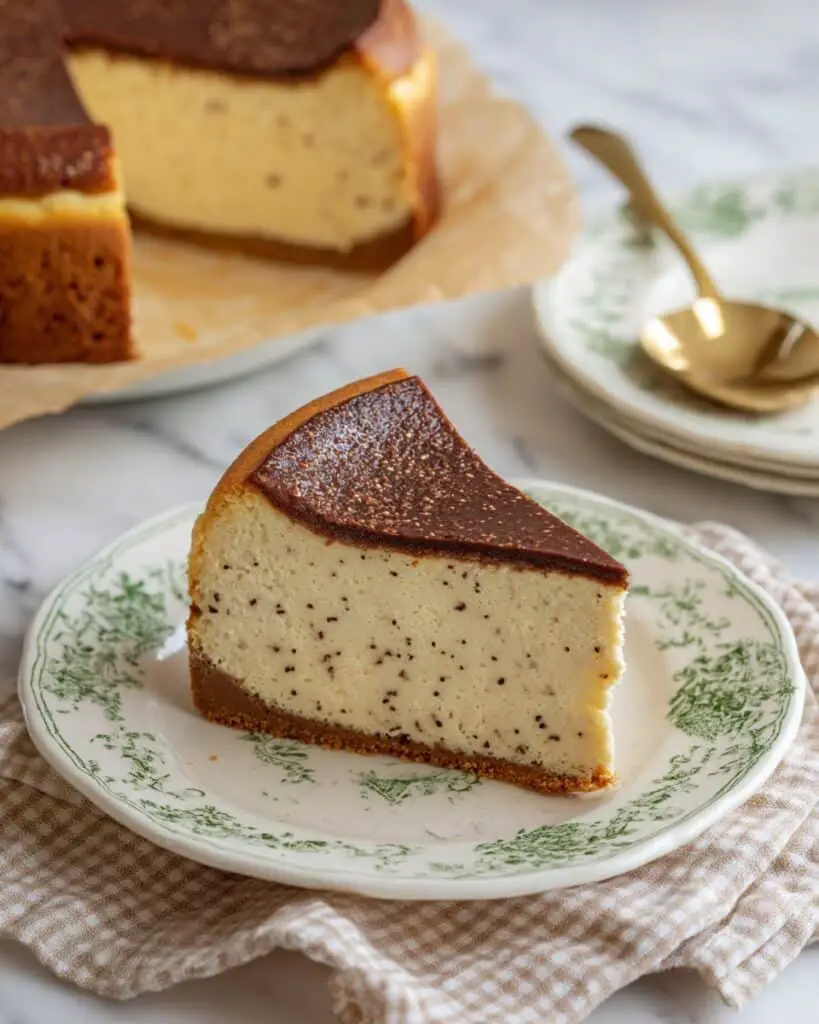 Earl Grey Basque Cheesecake Recipe