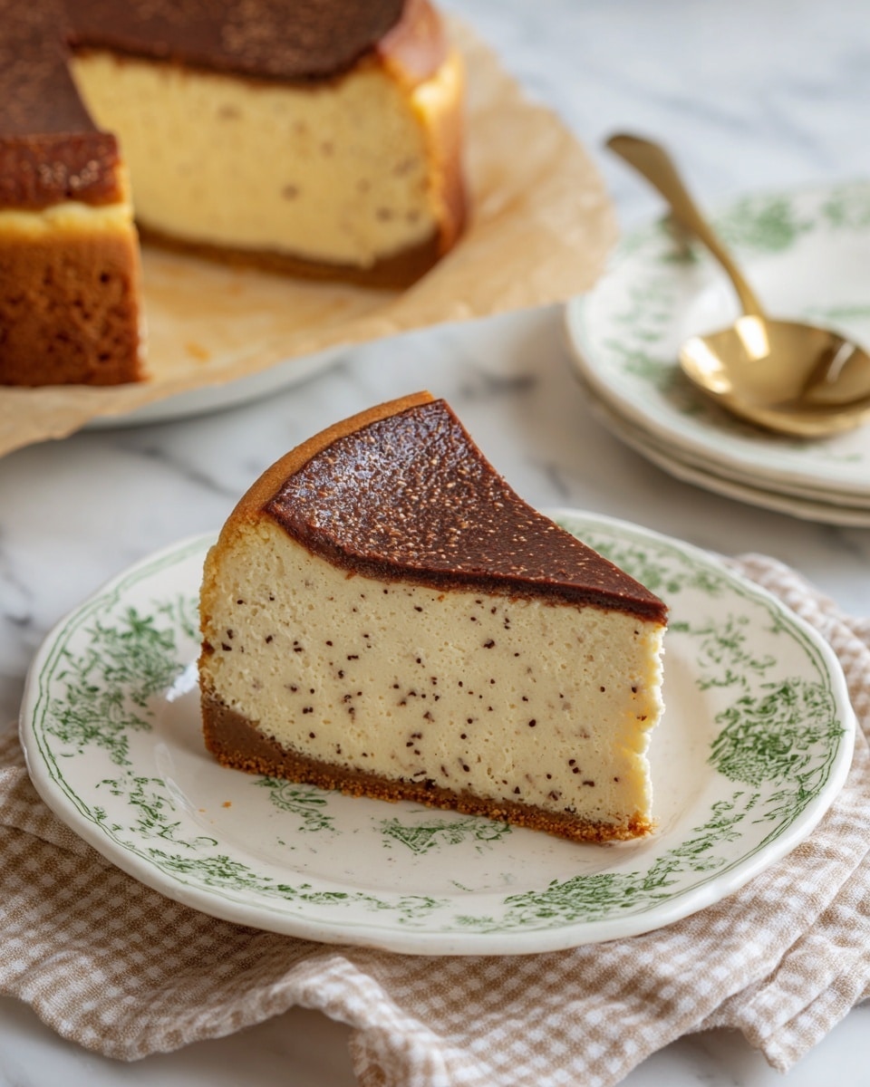 Earl Grey Basque Cheesecake Recipe