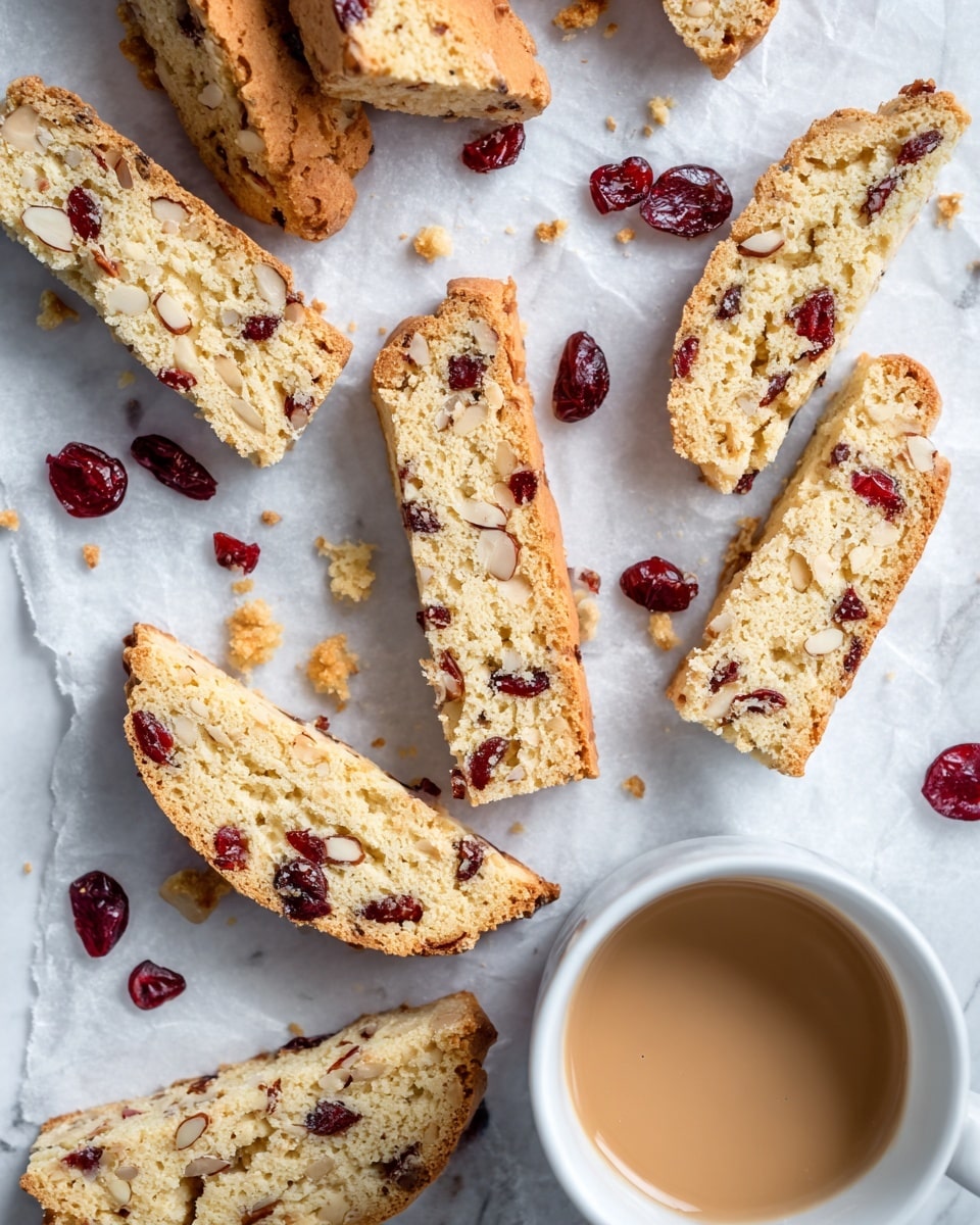 Cranberry Orange Biscotti Recipe