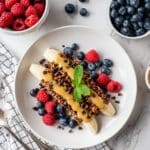 Healthy Banana Split Recipe