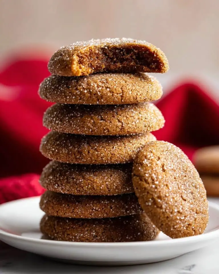 Chewy Molasses Cookies Recipe