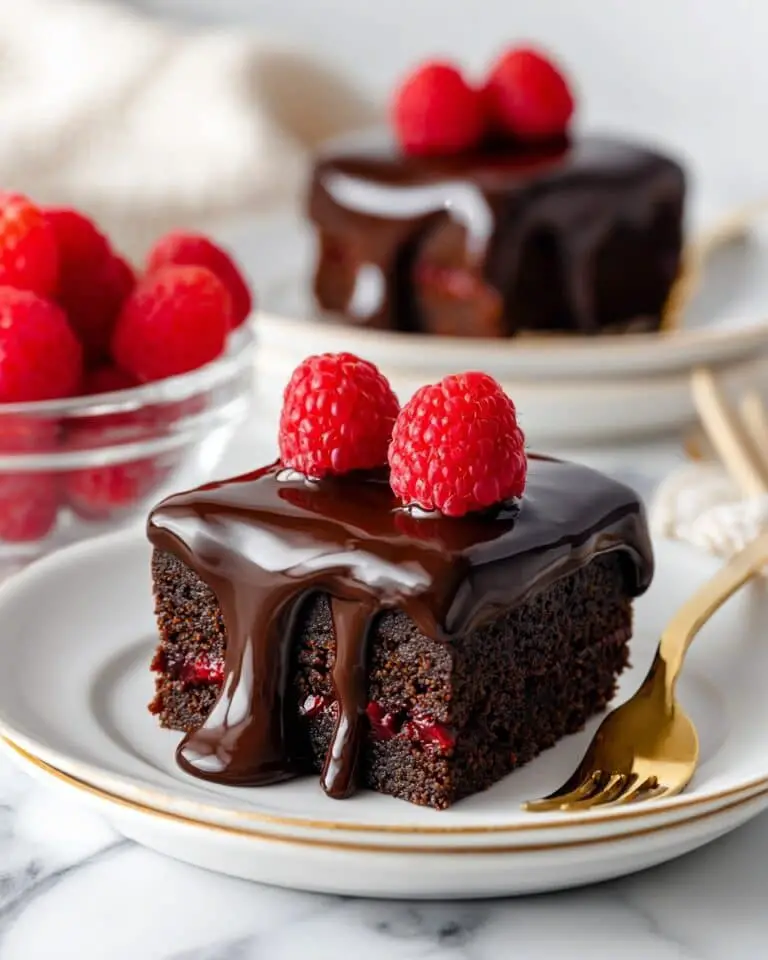 Chocolate Raspberry Dump Cake Recipe
