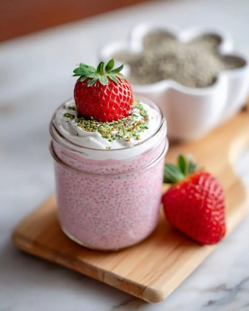 Strawberry Chia Pudding Recipe