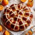 Hot Cross Buns with Marmalade Glaze Recipe