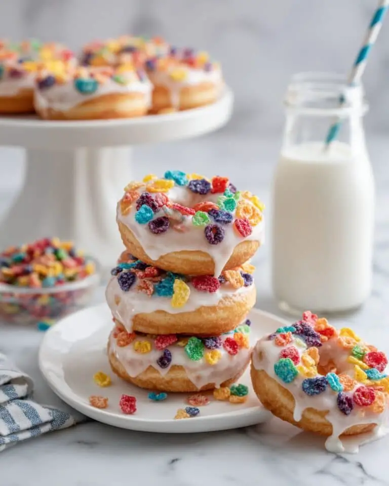 Fruity Pebbles Donuts Recipe