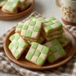 Matcha Checkerboard Cookies Recipe