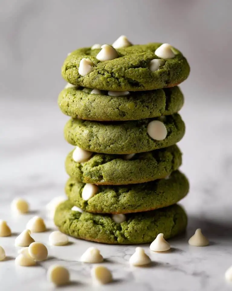 White Chocolate Matcha Cookies Recipe