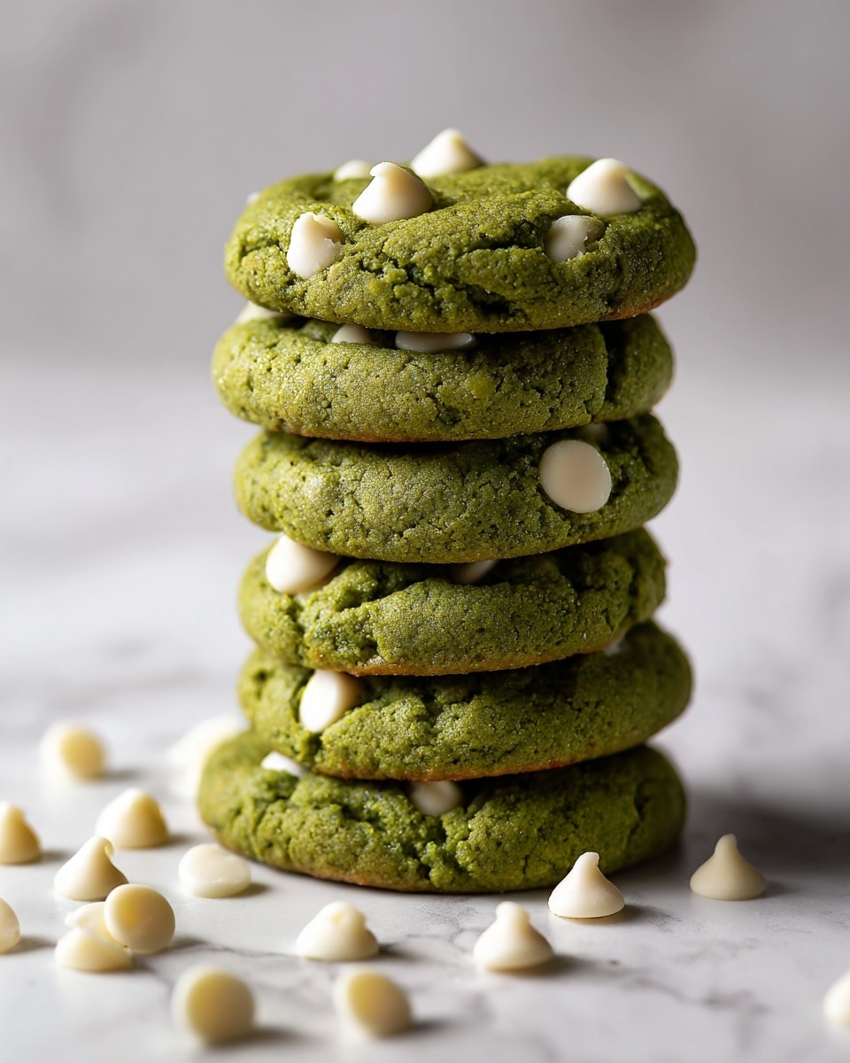 White Chocolate Matcha Cookies Recipe