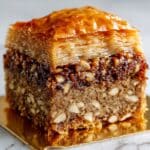 Homemade Walnut Baklava with Honey and Rosewater Recipe