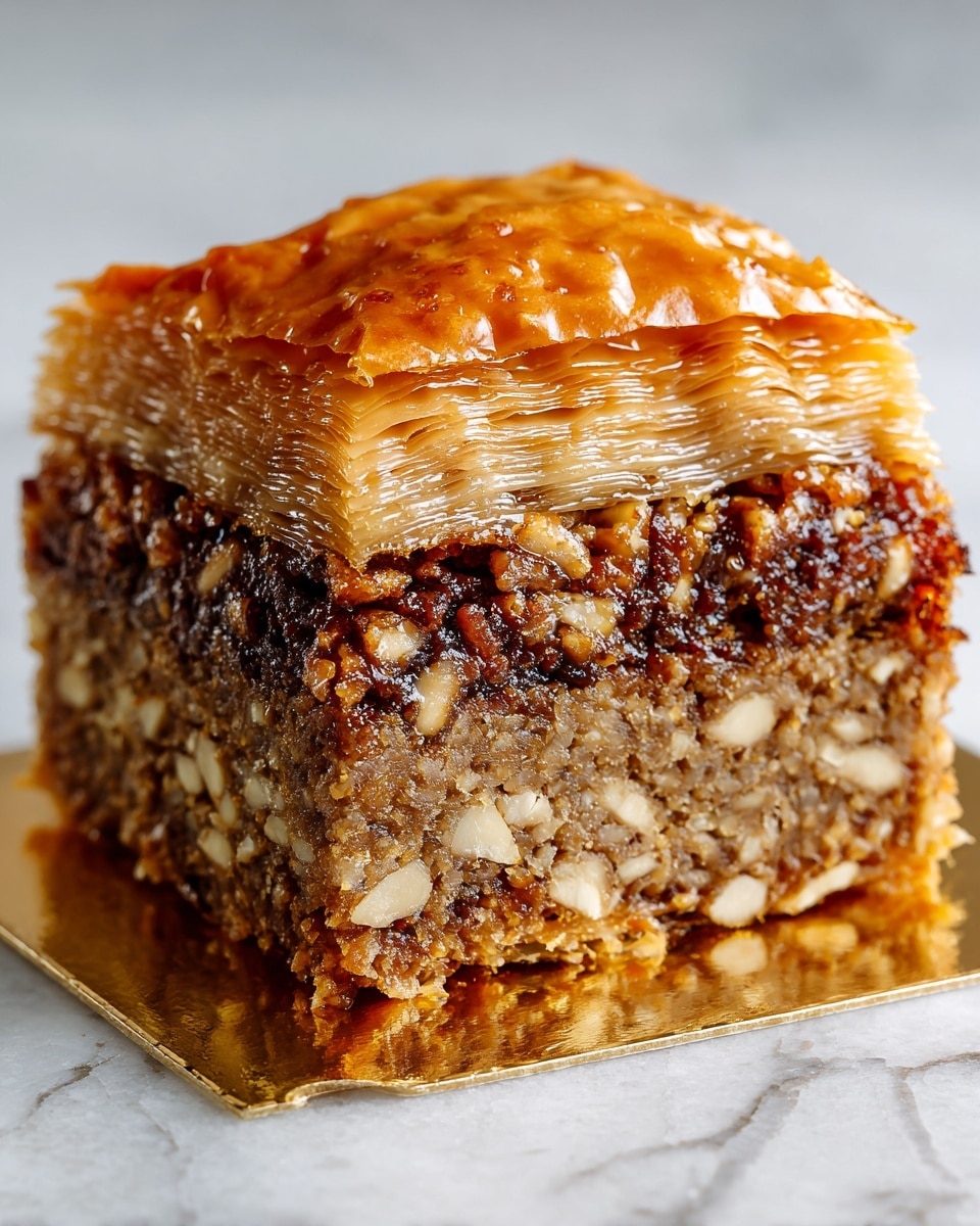 Homemade Walnut Baklava with Honey and Rosewater Recipe
