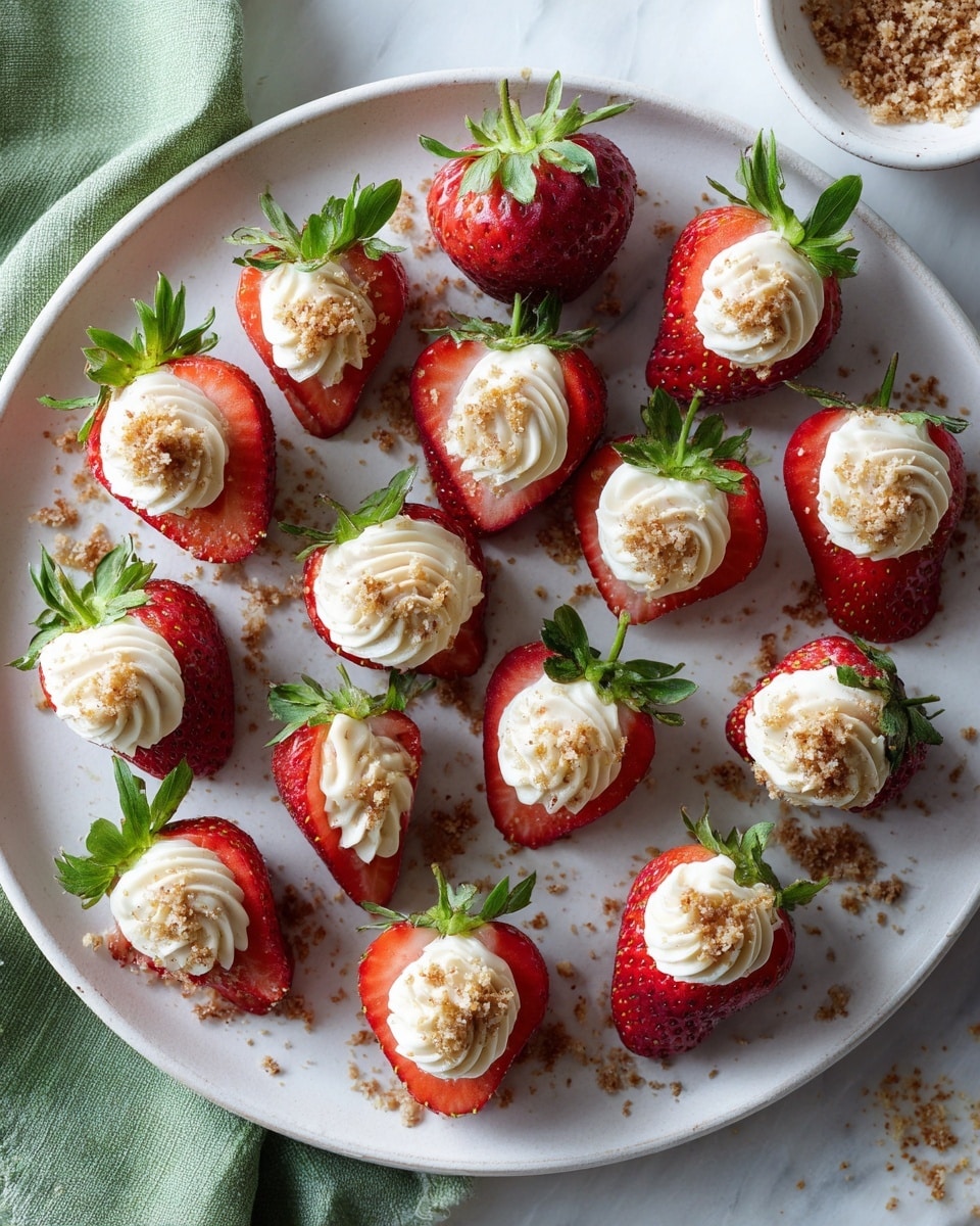 Deviled Strawberries Recipe