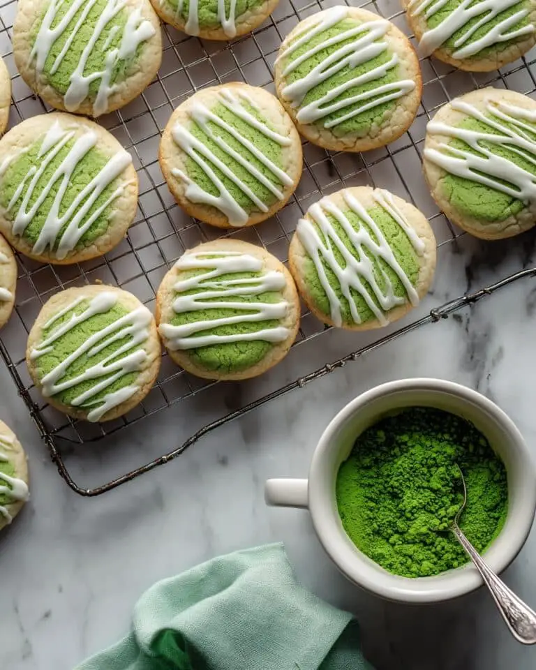 Matcha White Chocolate Cookies Recipe
