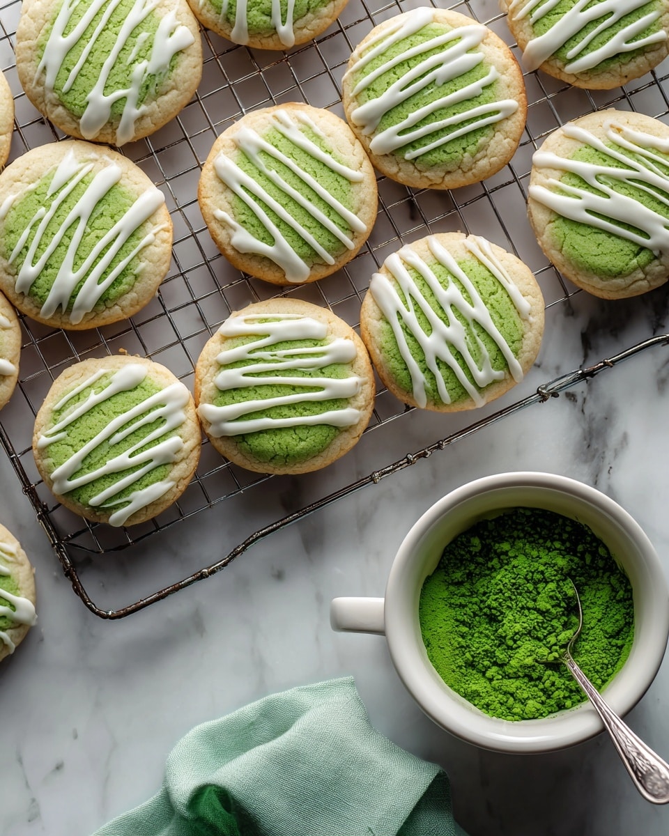 Matcha White Chocolate Cookies Recipe