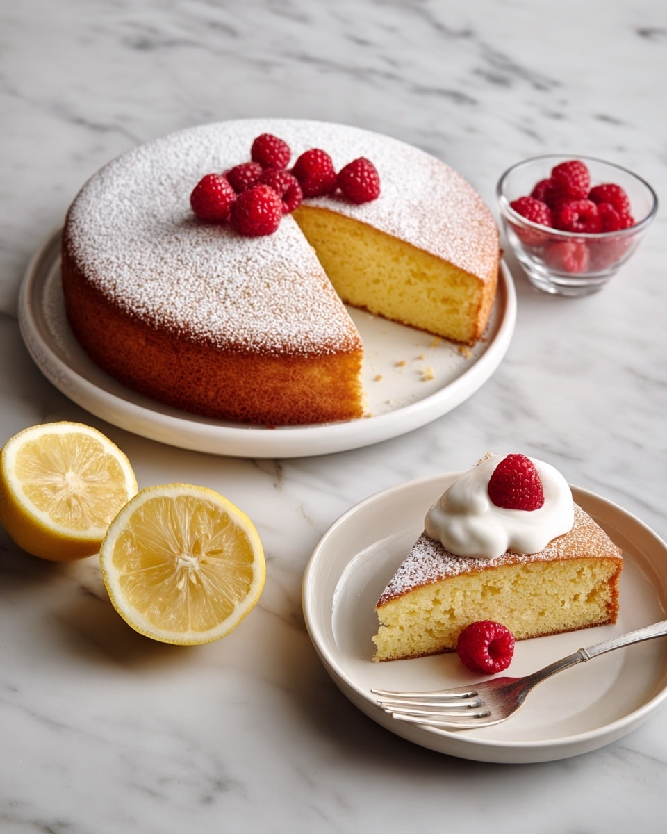 Olive Oil Lemon Cake Recipe