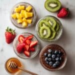 Chia Jello with Fruit Topping Recipe