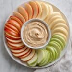 Creamy Peanut Butter Yogurt Dip with Cinnamon for Fruit Dipping Recipe