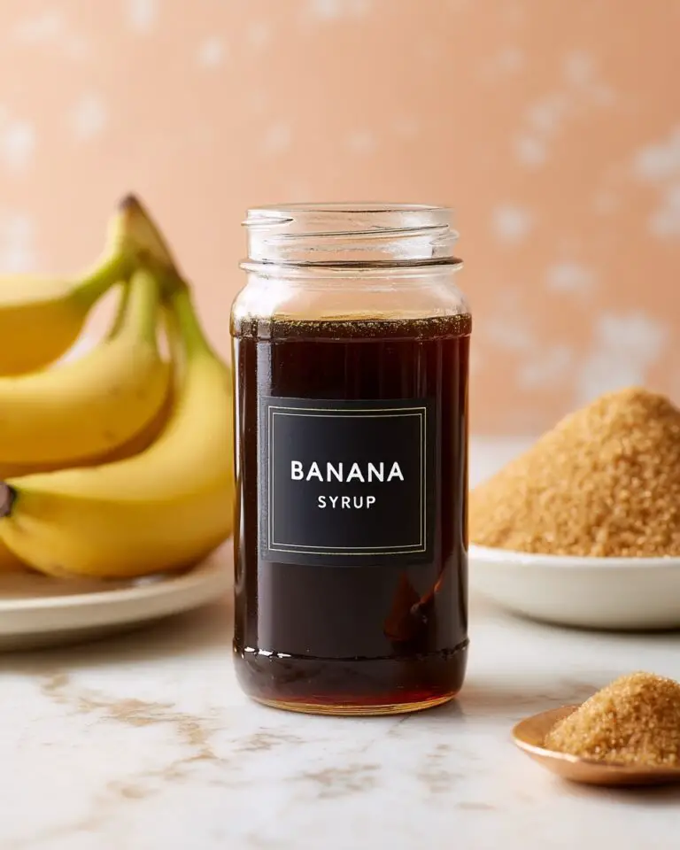 Banana Simple Syrup Recipe
