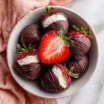 Chocolate-Covered Raspberries with Greek Yogurt Recipe