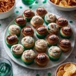 Easy Mini Football Cupcakes Recipe