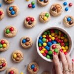 Easy Mini M&M Cookies from Scratch Recipe
