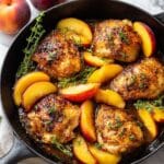 Chicken with Peaches - 30-Minute One-Pan Meal Recipe