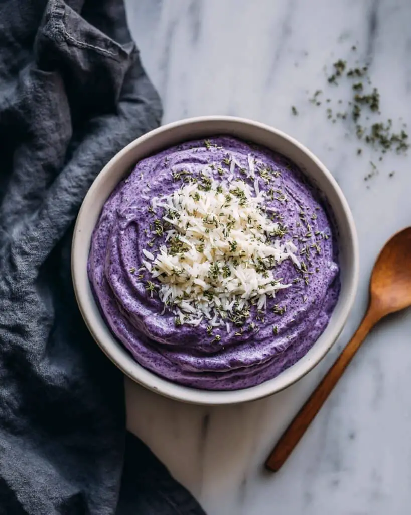 Lavender Blueberry Nice Cream Recipe