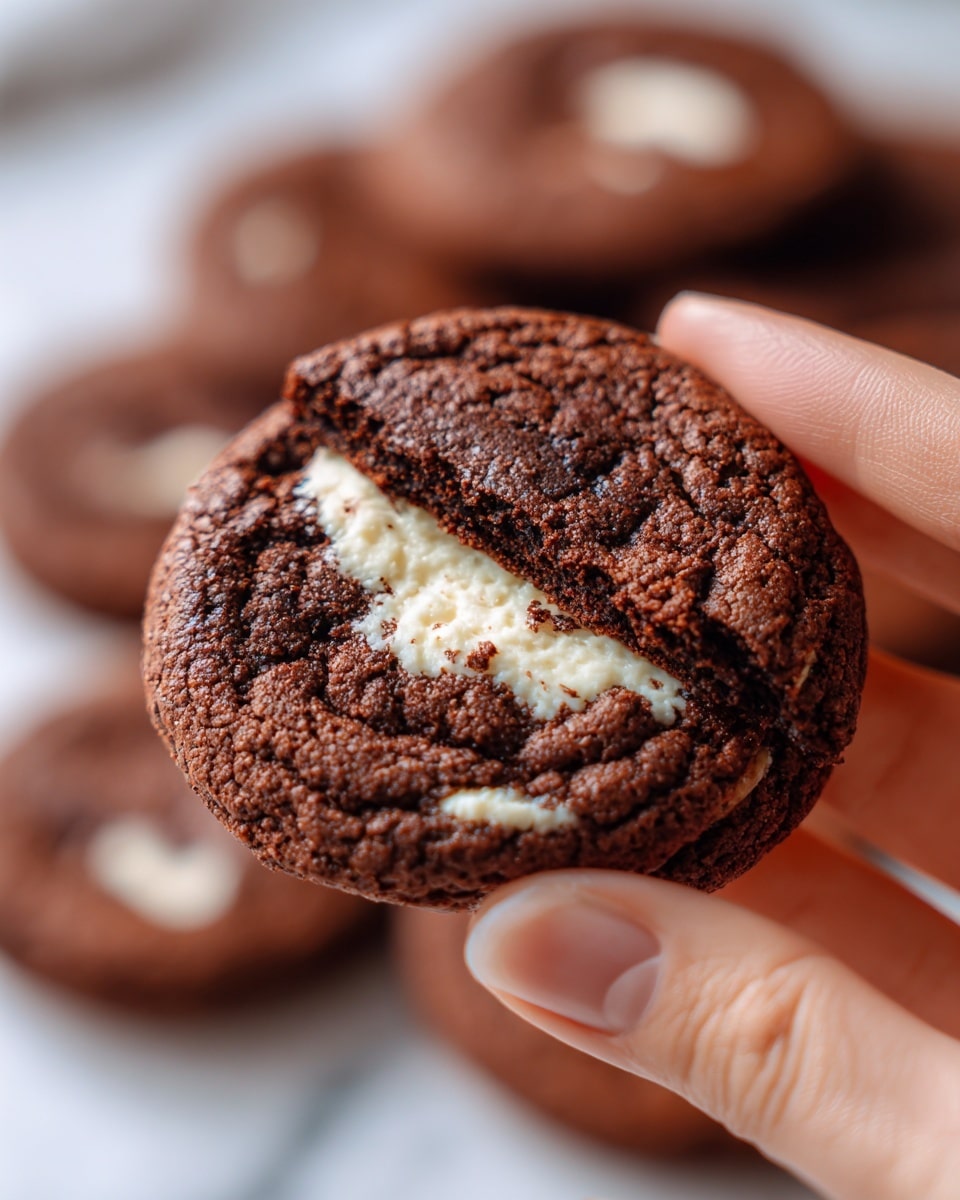 Chocolate Marshmallow Cookies Recipe
