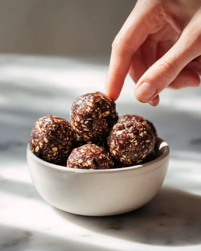 Cacao Protein Balls Recipe