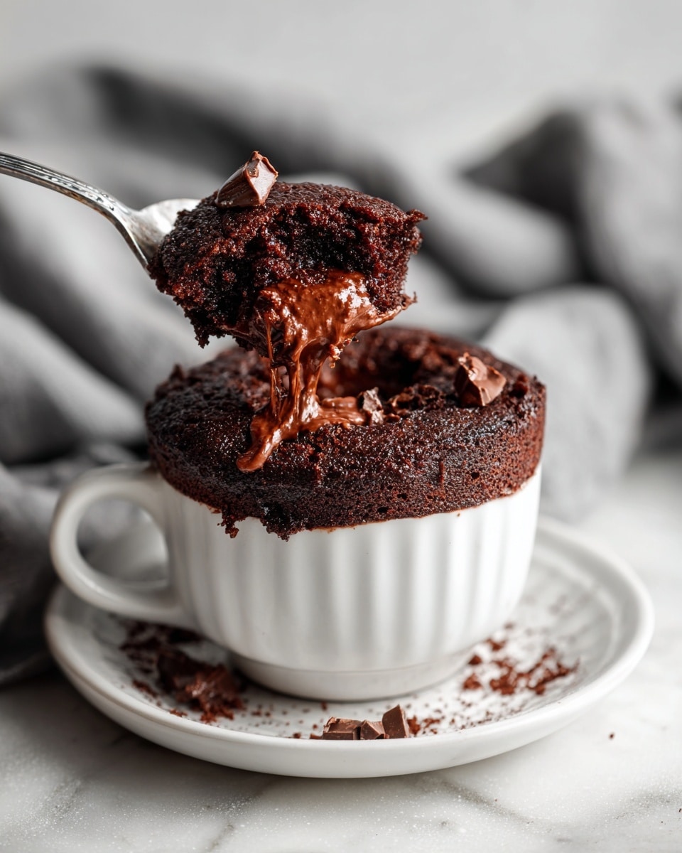 3-Minute Chocolate Protein Mug Cake Recipe