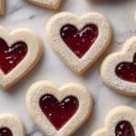Raspberry and White Chocolate Shortbread Cookies Recipe