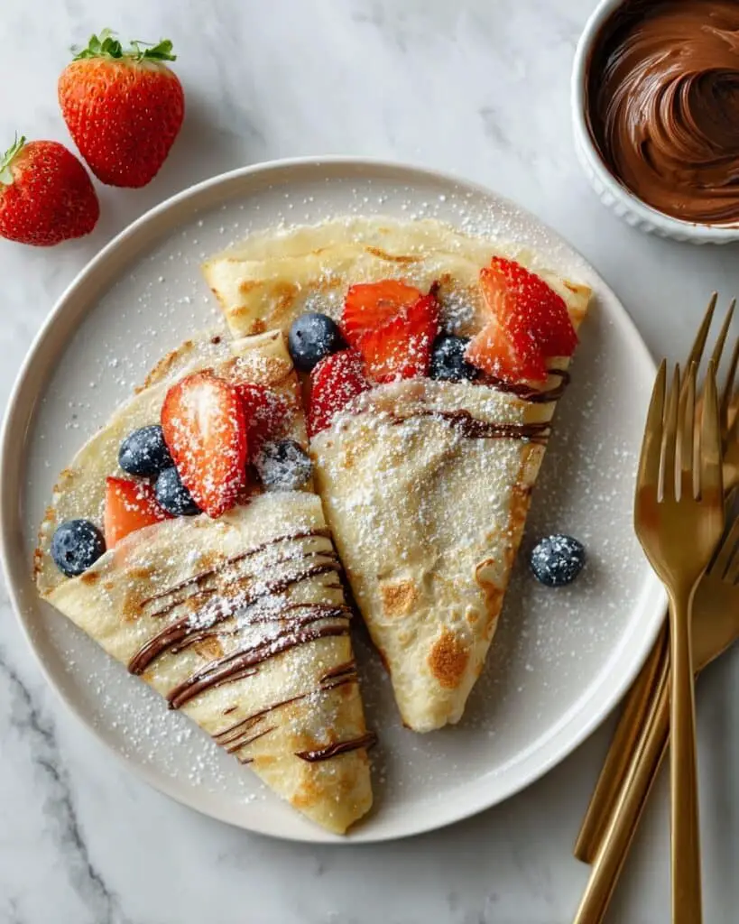 Nutella Crepes Recipe