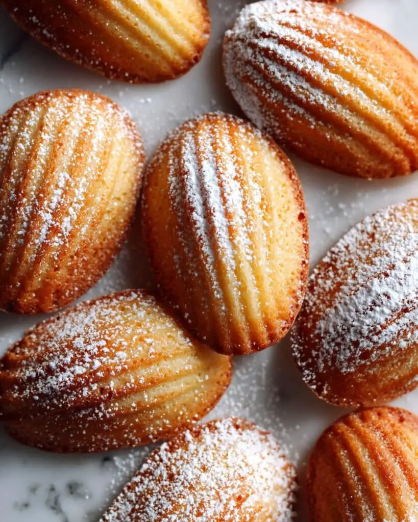 Classic Lemon Vanilla Madeleines Recipe