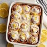 Lemon Sweet Rolls with Cream Cheese Icing Recipe