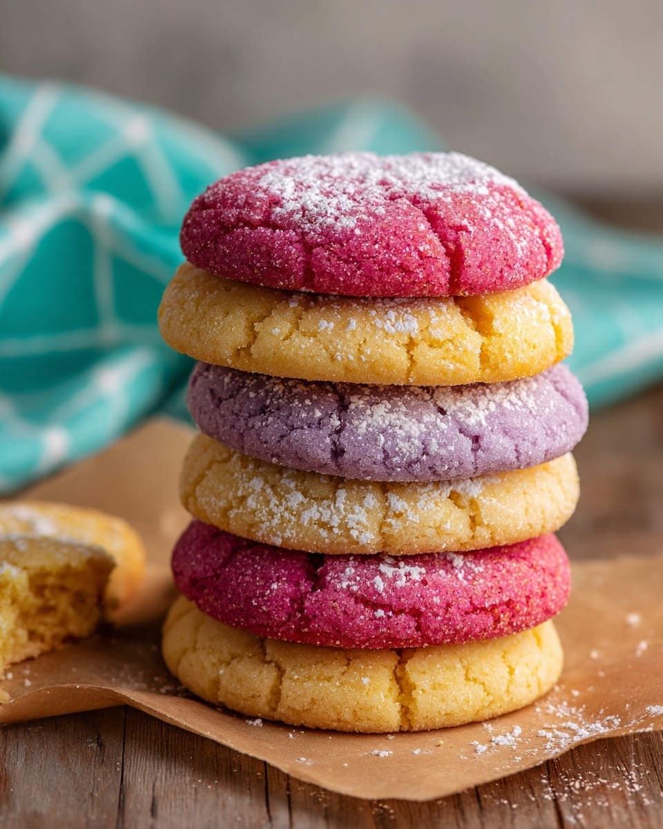 Cake Mix Crinkle Cookies Recipe