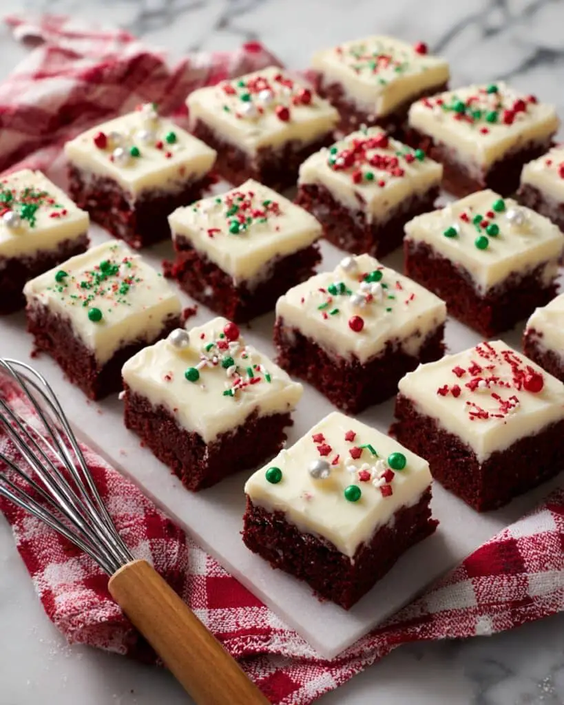 Red Velvet Cookie Bars Recipe