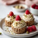 Raspberry Tartlets with Pistachio Crust Recipe