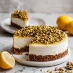 Lemon Cheesecake with Pistachios Recipe