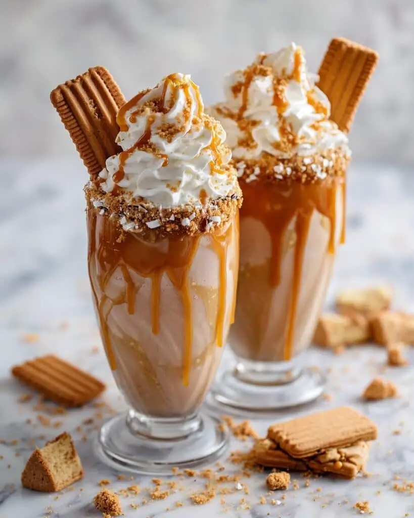 Lotus Biscoff Milkshake Recipe