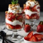 Strawberry Parfait with Lotus Biscoff and Orange Liqueur Recipe