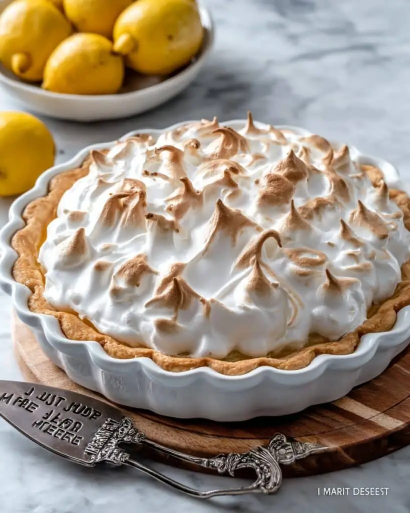 World’s Best Vegan Lemon Meringue Pie Recipe