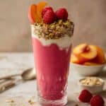 Pretty in Pink Peach Smoothie Recipe