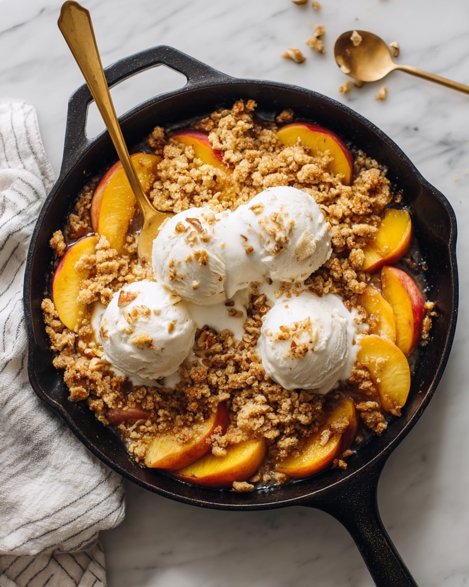 Gluten Free Peach Crisp Recipe